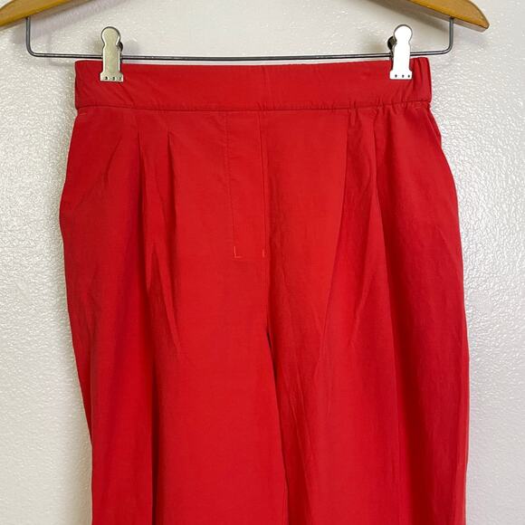 Lululemon Your True Trouser Pants Womens Size 4 Red Pull On Crop Stretch 24" - Picture 3 of 10
